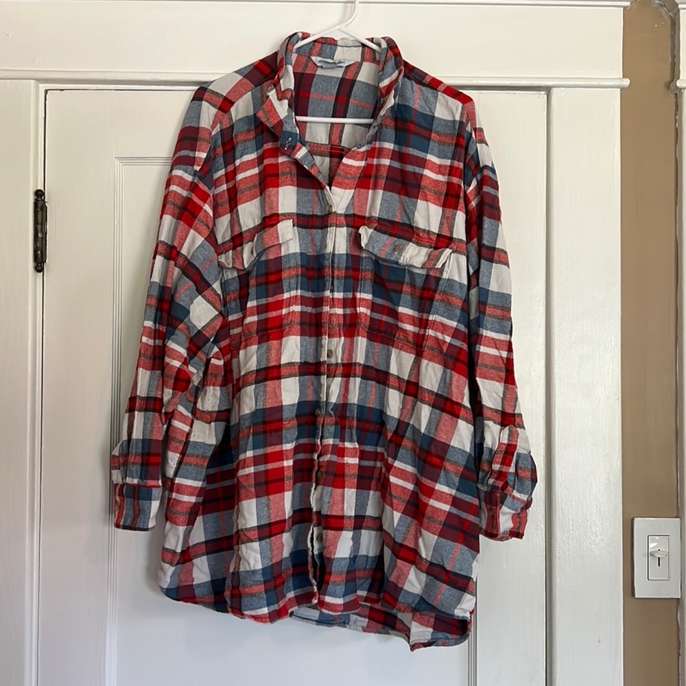 4X Old Navy Boyfriend Flannel